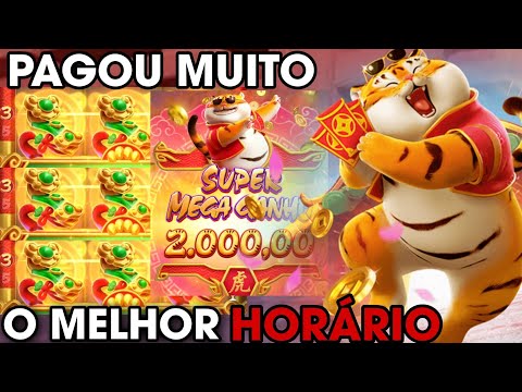 SLOT FORTUNE TIGER – MELHOR HORÁRIO PARA GANHAR DINHEIRO REVELADO!!!