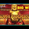 AWESOME RETRIGGER! Dragon Link Happy & Prosperous Slot – HUGE WIN BONUS!