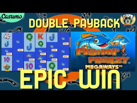 Insane Win on new Fishin Frenzy Megaways Slot I New Slot Played #onlineslots #fishinfrenzy