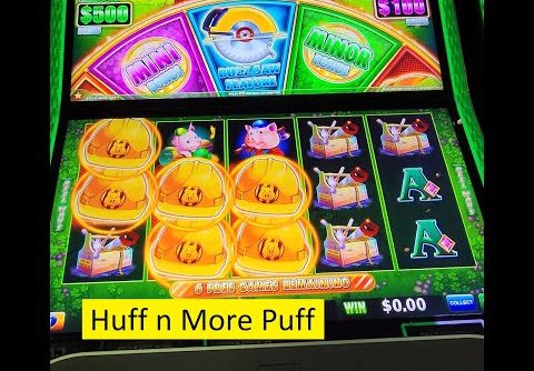 Huff n More Puff Slot for the Big Win!!