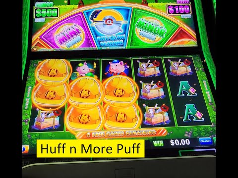 Huff n More Puff Slot for the Big Win!!