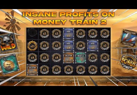INSANE PROFITS ON MONEY TRAIN 2!!! (BIGGEST WIN YET!!!)