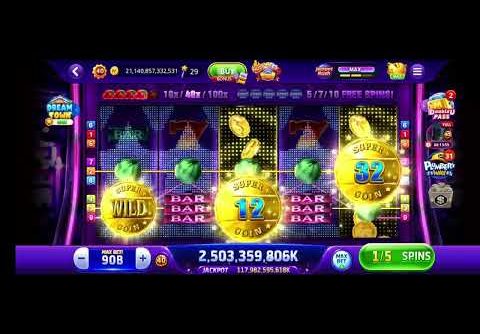 DOUBLEU CASINO Super Coin Slot MaxBet 90B  MegaWin Trillions