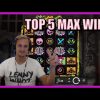 CHAOS CREW SLOT / TOP 5 RECORD MAX WINS! STREAMING HIGHLIGHTS!