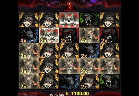 Blood & Shadow Slot (NoLimit City) Big Win! #shorts