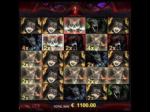 Blood & Shadow Slot (NoLimit City) Big Win! #shorts