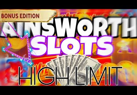 🚨NEW VIDEO🚨 BIG WINS W/ MULTIPLIERS ON AINSWORTH SLOT MACHINES @ DERBY CITY🤑