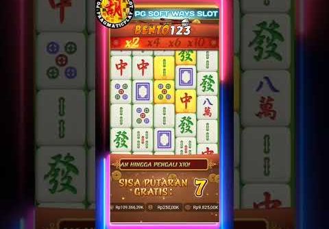 mahjong ways 1❗️free spin max bet bigwin 36,700,00 #shorts #mahjongways1 #slotgacorpgsofthariini