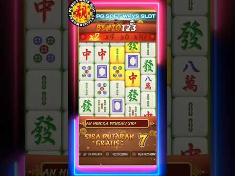 mahjong ways 1❗️free spin max bet bigwin 36,700,00 #shorts #mahjongways1 #slotgacorpgsofthariini