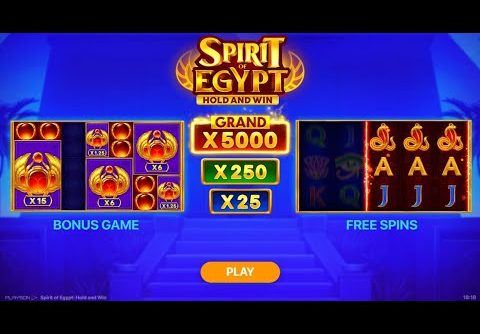 Spirit of Egypt Hold and Win slot Playson – Gameplay