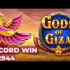 Gods Of Giza Slot Mega Win x764