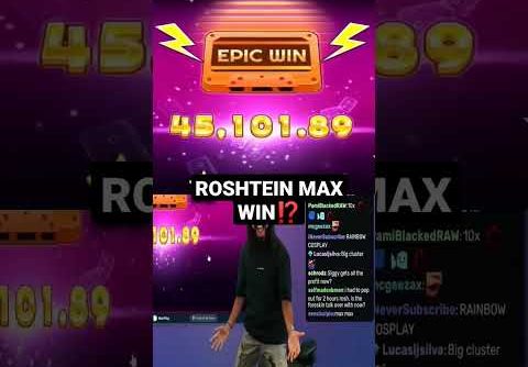 roshtein get max win!? #roshtein #maxwin #gambling