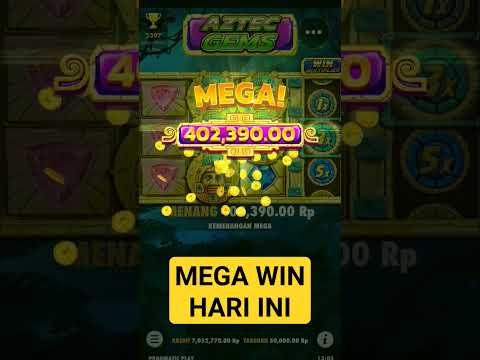 AZTEC GEMS | INFO POLA AZTEC GEMS MOMEN MEGA WIN! #PART2