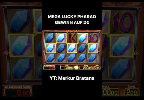 JACKPOT AUF 2€ 💥 LUCKY PHARAO MEGA WIN 🔥 Merkur Magie Casino Spielhalle Spielothek Slots Novoline