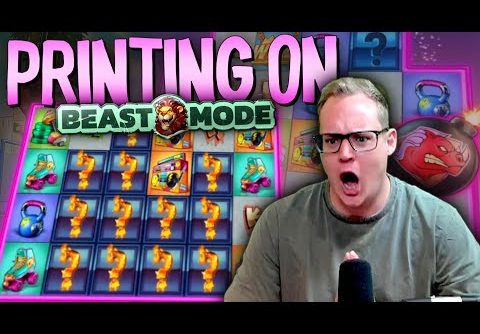 BEAST MODE HITS MASSIVE! 😱 MEGA WIN ON MYSTERY SYMBOL BONUS!