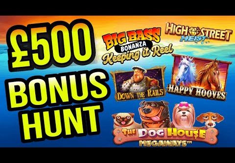 £500 Bonus Hunt! Sub Slots 7 We need a BIG WIN! 🎰🎰