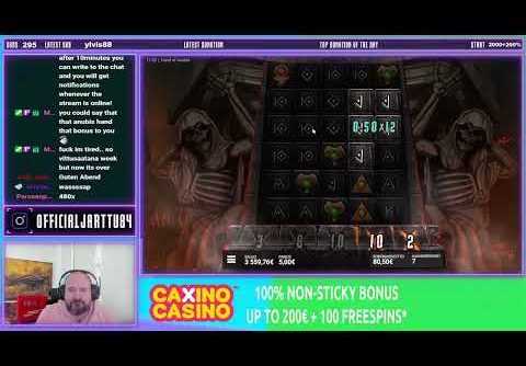 Big Win From Hand Of Anubis Slot!!