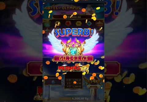 HANCUR !! BIG WIN 1.6JT | GATES OF OLYMPUS | SLOT GACOR HARI INI #shorts #slotgacorhariini #viral