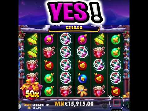 SANTA’S GREAT GIFT SLOT 🎁 MEGA WIN 🤑 UNBELIEVABLE MULTIPLIER‼️ #shorts