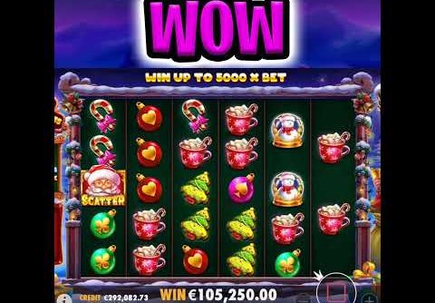 SANTA’S GREAT GIFT 🎁 SLOT BIG WIN MULTIPLIER 🔥 & EXTRA FREE SPINS‼️ #shorts