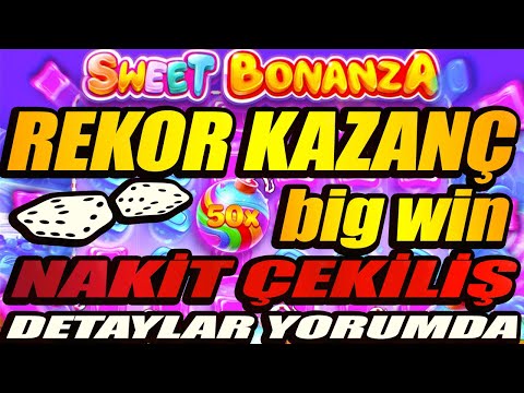 SWEET BONANZA | Rekor Kazanç Big win NAKİT ÇEKİLİŞ | #sweetbonanza #slot #casino #slotoyunları