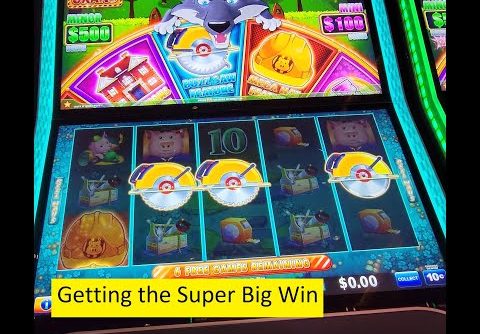 Super Big Win on Huff n More Puff Slot! SG Game