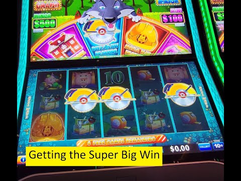 Super Big Win on Huff n More Puff Slot! SG Game