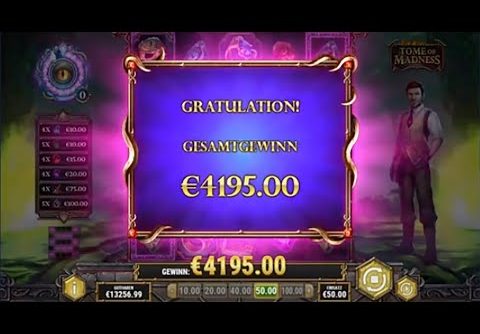 Tome of Madness Slot Gewinn! Super Big Win im Casino Online