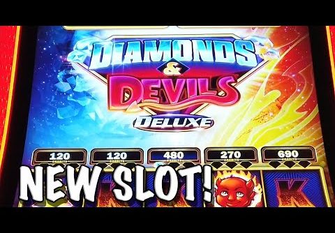 NEW SLOT: 💎😈 Diamonds and Devils Deluxe   BIG WINS high limit