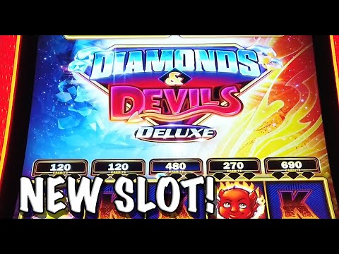NEW SLOT: 💎😈 Diamonds and Devils Deluxe   BIG WINS high limit