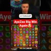 ayezee big win again🤯 #bigwin #slot #gemsbonanza #casino