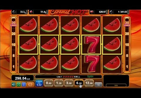 Caramel Hot – EXTREMLY HOT EGT Slot Super big win!