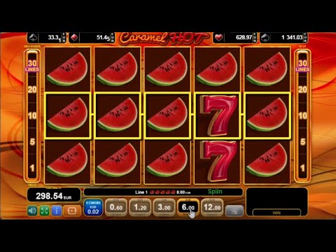 Caramel Hot – EXTREMLY HOT EGT Slot Super big win!