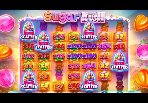 HUGE 500X WIN On SUGAR RUSH!! (MAX MULTIS)