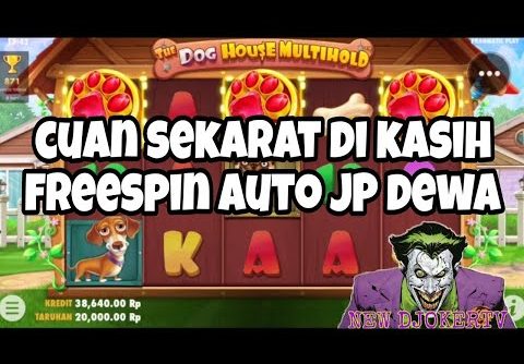 CUAN SISA 38K ⁉️ SLOT GACOR HARI INI || THE DOG HOUSE MULTIHOLD PRAGMATIC PLAY MODAL KECIL