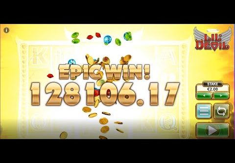 LIL DEVIL SLOT – WORLD RECORD WIN – OVER 120.000 EURO on 2 EURO BET – BIG WIN