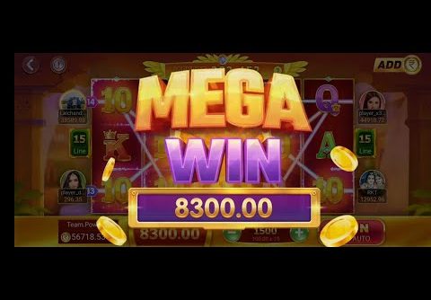 Jackpot trick _ Super win – Mega win – Big win – Epic win – Teenpatti master. Teenpatti gold