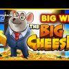 BIG WINS on The Big Cheese Slot Machine!