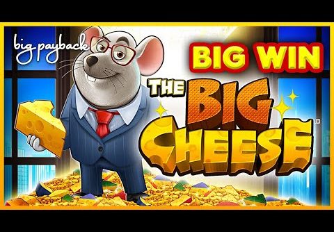 BIG WINS on The Big Cheese Slot Machine!