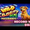 Wild Celebrity Bus Megaways Slot Epic Win x511