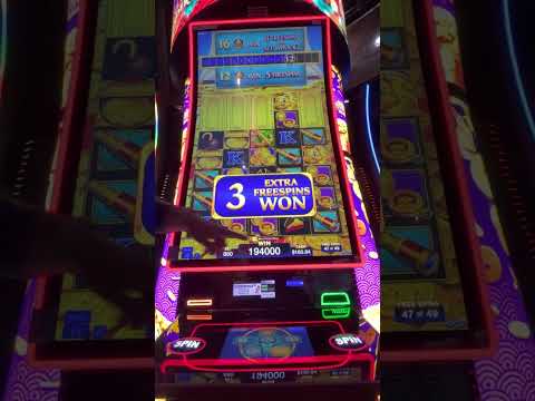 BIG WIN! Rakin’ Bacon Deluxe Slot Machine – Jackpot Handpay – Comanche Red River