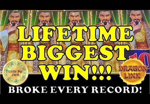 🍀 BIGGEST WIN IN MY LIFE!!!  INSANE RUN ON DRAGON LINK MILLION DOLLAR MACHINES AT TAMPA HARD ROCK!