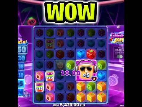 NEW GIGAJAR SLOT 🤑 MAX BET MEGA BIG WIN BONUS 🔥 OMG THIS IS EPIC‼️ #shorts