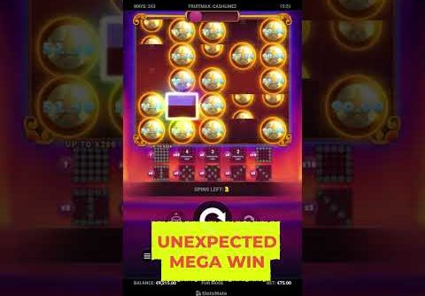 An Amazing Bonus Round With a MEGA WIN 🤯  | FruitMax Cashlinez  [SLOT]