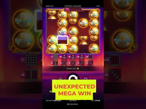 An Amazing Bonus Round With a MEGA WIN 🤯  | FruitMax Cashlinez  [SLOT]