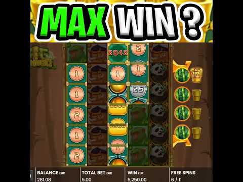 BIG BAMBOO MY BIGGEST WIN EVER 🤑 CAN THIS BE MAX WIN? OMG THIS IS EPIC‼️ #shorts