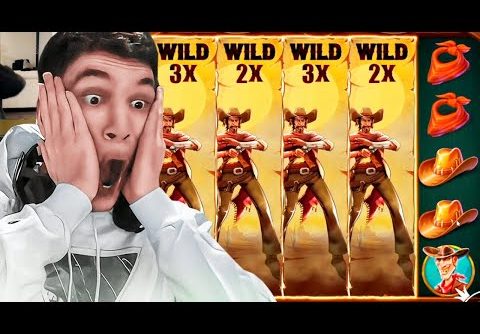 TRAINWRECKS GETS FIRST HUGE WIN ON THE NEW WILD WEST DUELS SLOT!