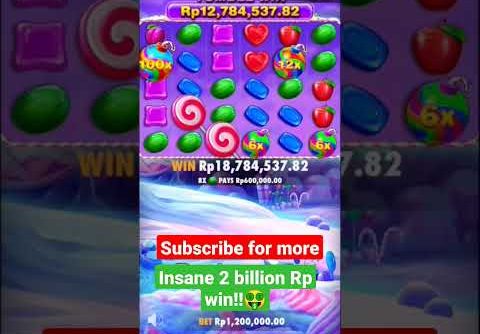 insane big win sweet bonanza ever! #maxwin #bigwin #slot  #sweetbonanza #sweetbonanzabigwin #shorts