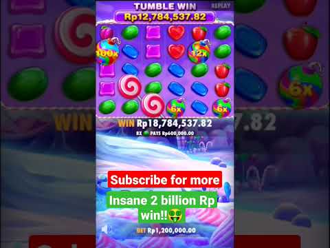 insane big win sweet bonanza ever! #maxwin #bigwin #slot  #sweetbonanza #sweetbonanzabigwin #shorts