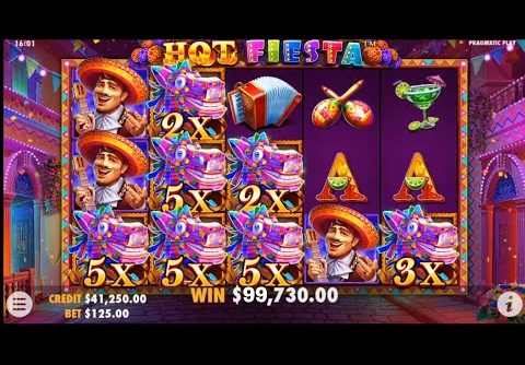 HOT FIESTA SLOT MEGA BIG WIN!! PRAGMATIC PLAY!! 😱